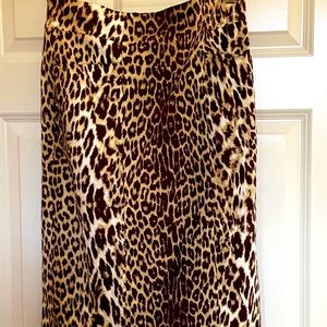 Elie Tahari Animal Print Pencil Skirt
